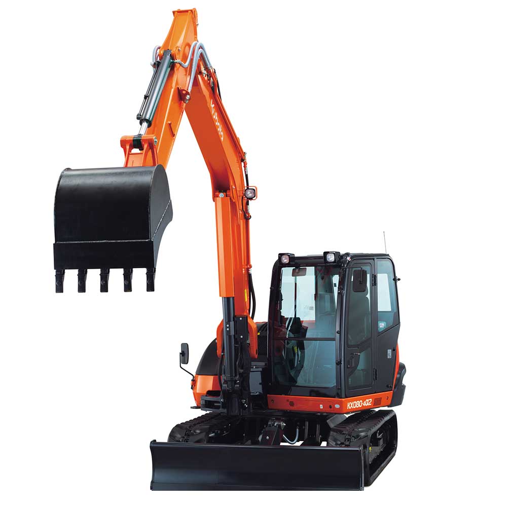 Mini-pelle 8.0t Kubota KX080-4α2